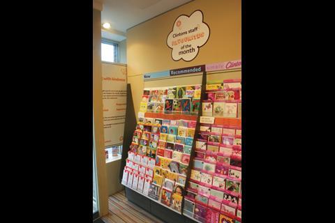 The new format makes a lot more use of space. Simplified graphics offer helpful tips and also direct shoppers by gender, then by occasion